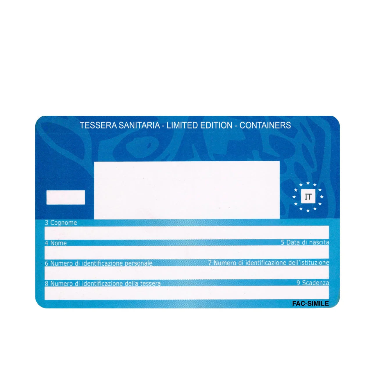 PLAYERS CLUB X STRANGECOLLABO - "TESSERA SANITARIA"