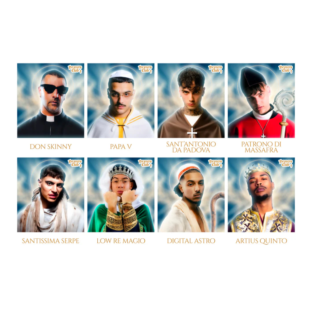 PLAYERS CLUB X STRANGECOLLABO - "PRAYERS CLUB STICKERS"